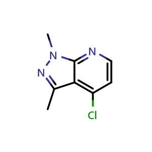 4-chloro-1,3-dimethyl-1H-pyrazolo[3,4-b]pyridine