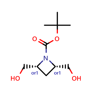 tert-butyl cis-2,4-bis(hydroxymethyl)azetidine-1-carboxylate