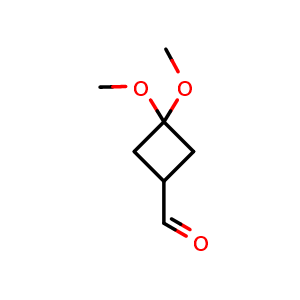 3,3-dimethoxycyclobutane-1-carbaldehyde