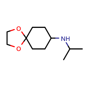 N-(propan-2-yl)-1,4-dioxaspiro[4.5]decan-8-amine