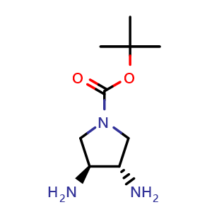 tert-butyl (3S,4S)-3,4-diaminopyrrolidine-1-carboxylate