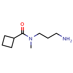 N-(3-aminopropyl)-N-methylcyclobutanecarboxamide