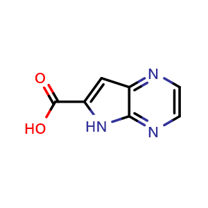 5H-pyrrolo[2,3-b]pyrazine-6-carboxylic acid
