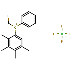 (fluoromethyl)(phenyl)(2,3,4,5-tetramethylphenyl)sulfonium tetrafluoroborate