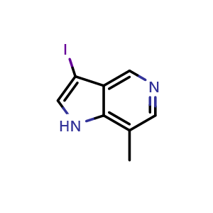 3-iodo-7-methyl-1H-pyrrolo[3,2-c]pyridine