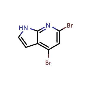 4,6-dibromo-1H-pyrrolo[2,3-b]pyridine