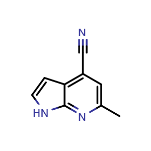 6-methyl-1H-pyrrolo[2,3-b]pyridine-4-carbonitrile