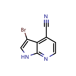3-bromo-1H-pyrrolo[2,3-b]pyridine-4-carbonitrile
