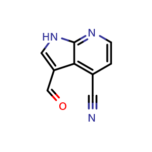 3-formyl-1H-pyrrolo[2,3-b]pyridine-4-carbonitrile