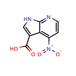 4-nitro-1H-pyrrolo[2,3-b]pyridine-3-carboxylic acid
