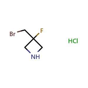 3-(bromomethyl)-3-fluoroazetidine hydrochloride