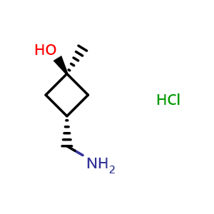 trans-3-hydroxy-3-methylcyclobutane-1-methamine hydrochloride