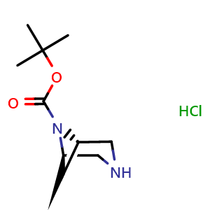 tert-butyl (1R,5S)-3,6-diazabicyclo[3.1.1]heptane-6-carboxylate hydrochloride