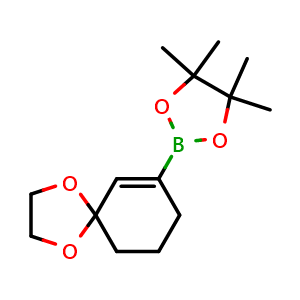 2-{1,4-dioxaspiro[4.5]dec-6-en-7-yl}-4,4,5,5-tetramethyl-1,3,2-dioxaborolane