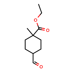 ethyl 4-formyl-1-methylcyclohexane-1-carboxylate