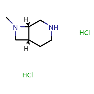 (1S,6R)-8-methyl-3,8-diazabicyclo[4.2.0]octane dihydrochloride