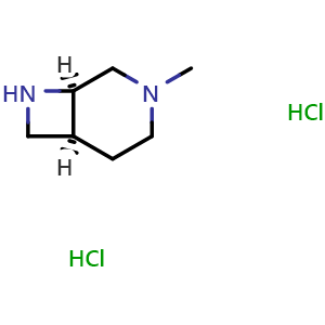(1R,6S)-3-methyl-3,8-diazabicyclo[4.2.0]octane dihydrochloride