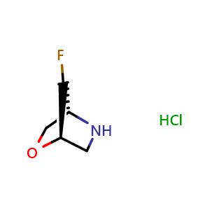(1R,4R)-7-fluoro-2-oxa-5-azabicyclo[2.2.1]heptane hydrochloride