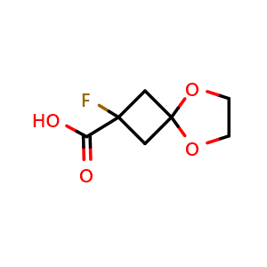 2-fluoro-5,8-dioxaspiro[3.4]octane-2-carboxylic acid