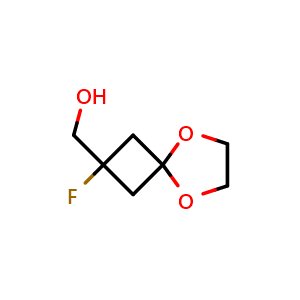 {2-fluoro-5,8-dioxaspiro[3.4]octan-2-yl}methanol