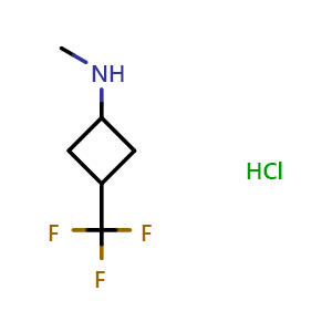 N-methyl-3-(trifluoromethyl)cyclobutan-1-amine hydrochloride