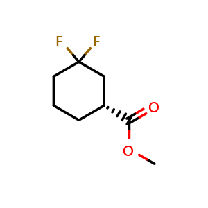 methyl (1R)-3,3-difluorocyclohexane-1-carboxylate