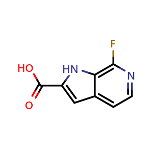 7-fluoro-1H-pyrrolo[2,3-c]pyridine-2-carboxylic acid