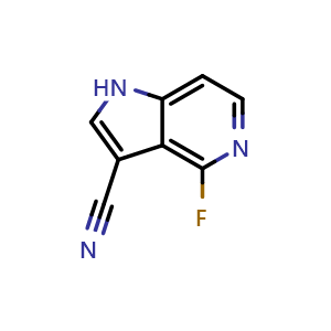 4-fluoro-1H-pyrrolo[3,2-c]pyridine-3-carbonitrile