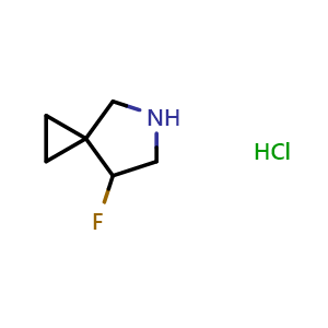 7-fluoro-5-azaspiro[2.4]heptane hydrochloride