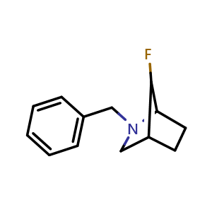 2-benzyl-7-fluoro-2-azabicyclo[2.2.1]heptane