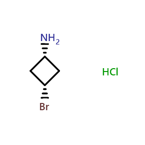cis-3-bromocyclobutan-1-amine hydrochloride