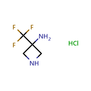 3-(trifluoromethyl)azetidin-3-amine hydrochloride