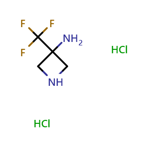 3-(trifluoromethyl)azetidin-3-amine dihydrochloride
