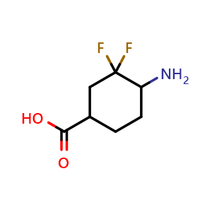 4-amino-3,3-difluorocyclohexane-1-carboxylic acid
