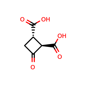 trans-3-oxocyclobutane-1,2-dicarboxylic acid