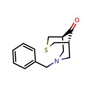(1R,5S)-7-benzyl-3-thia-7-azabicyclo[3.3.1]nonan-9-one