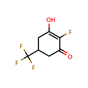 2-fluoro-3-hydroxy-5-(trifluoromethyl)cyclohex-2-en-1-one