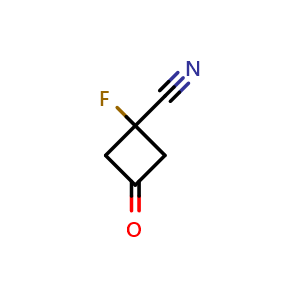 1-fluoro-3-oxocyclobutane-1-carbonitrile