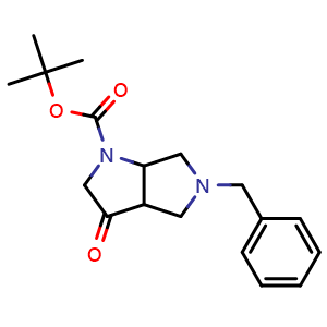 tert-butyl 5-benzyl-3-oxo-octahydropyrrolo[3,4-b]pyrrole-1-carboxylate