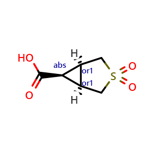 exo-(1R,5S,6s)-3-thiabicyclo[3.1.0]hexane-6-carboxylic acid 3,3-dioxide