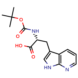 (2R)-2-{[(tert-butoxy)carbonyl]amino}-3-{1H-pyrrolo[2,3-b]pyridin-3-yl}propanoic acid