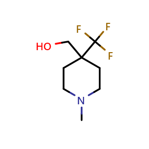 [1-methyl-4-(trifluoromethyl)-4-piperidyl]methanol