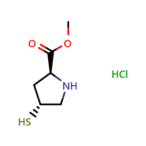methyl (2S,4R)-4-sulfanylpyrrolidine-2-carboxylate hydrochloride