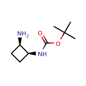tert-butyl N-[(1S,2R)-2-aminocyclobutyl]carbamate