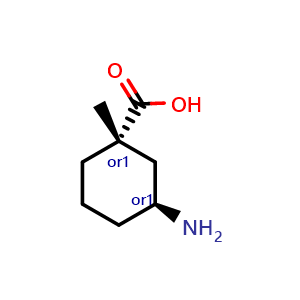(1S,3S)-rel-3-amino-1-methylcyclohexane-1-carboxylic acid