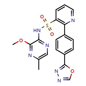 Chemical structure of Zibotentan , CAS 186497-07-4, AChemBlock P50897
