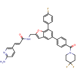 Chemical structure of KPT-9274 , CAS 1643913-93-2, AChemBlock P50904