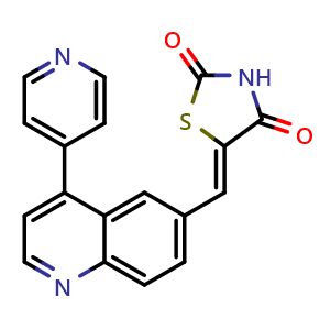 Chemical structure of GSK1059615 , CAS 958852-01-2, AChemBlock P50916