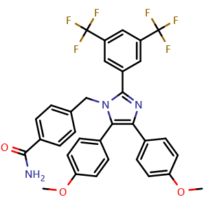 Chemical structure of Apoptozole , CAS 1054543-47-3, AChemBlock P50937