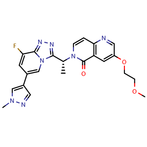 Chemical structure of AMG-337 , CAS 1173699-31-4, AChemBlock P50945